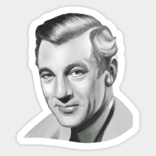 Gary Cooper Portrait Sticker
